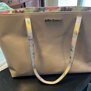 Betsey Johnson large handbag.